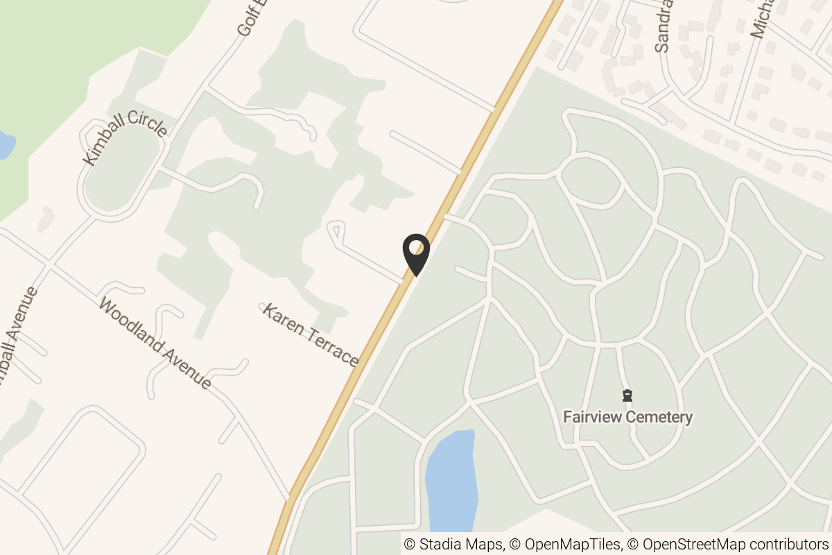 Map with location marker