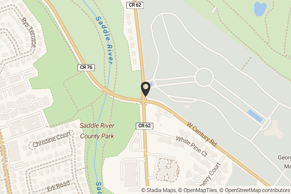 Map with location marker