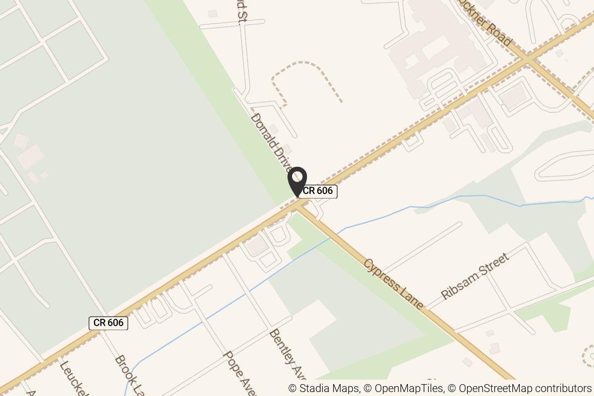 Map with location marker