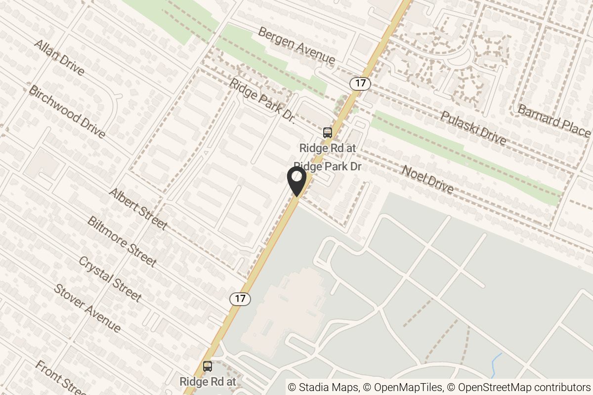 Map with location marker