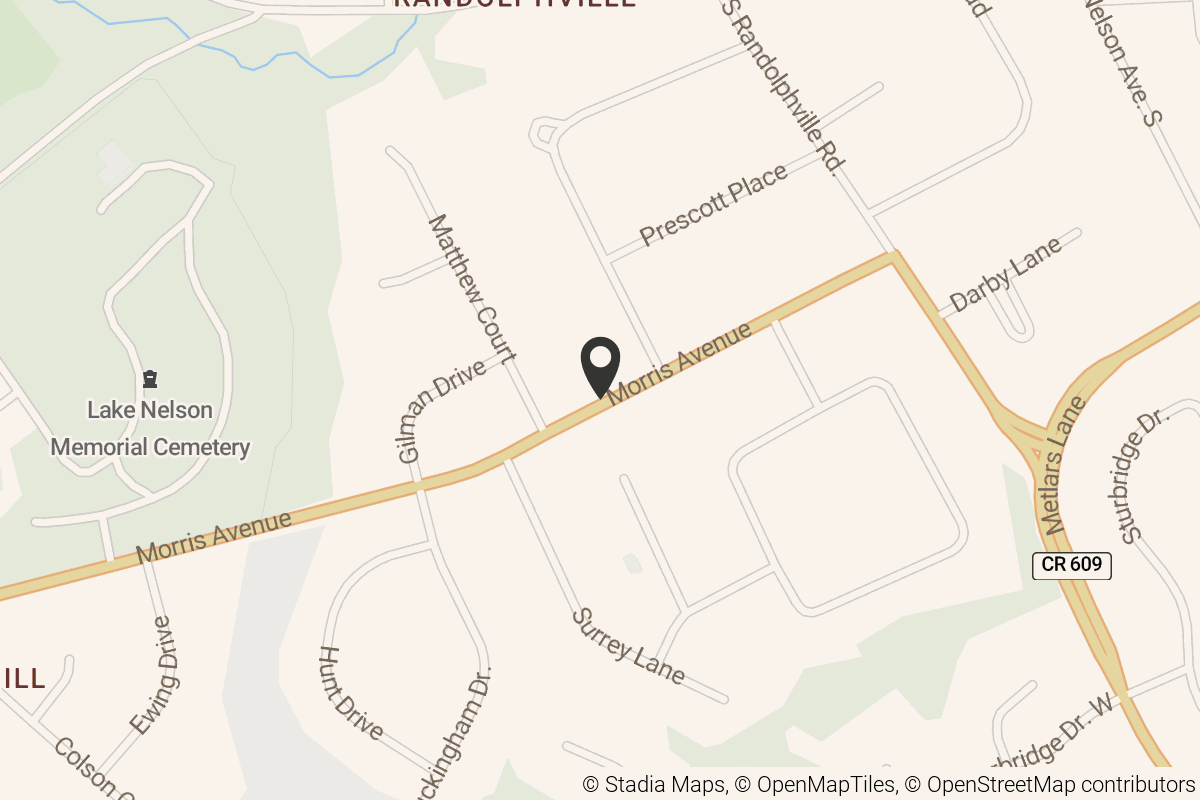 Map with location marker