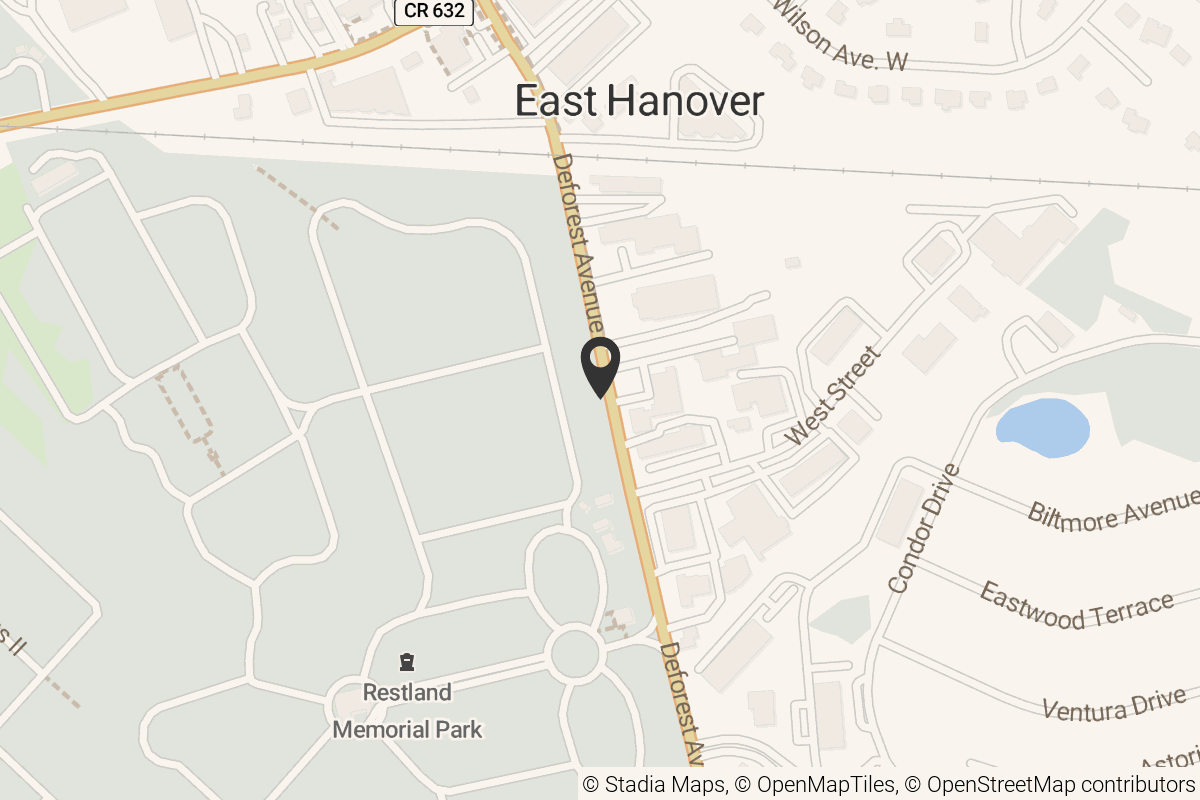 Map with location marker