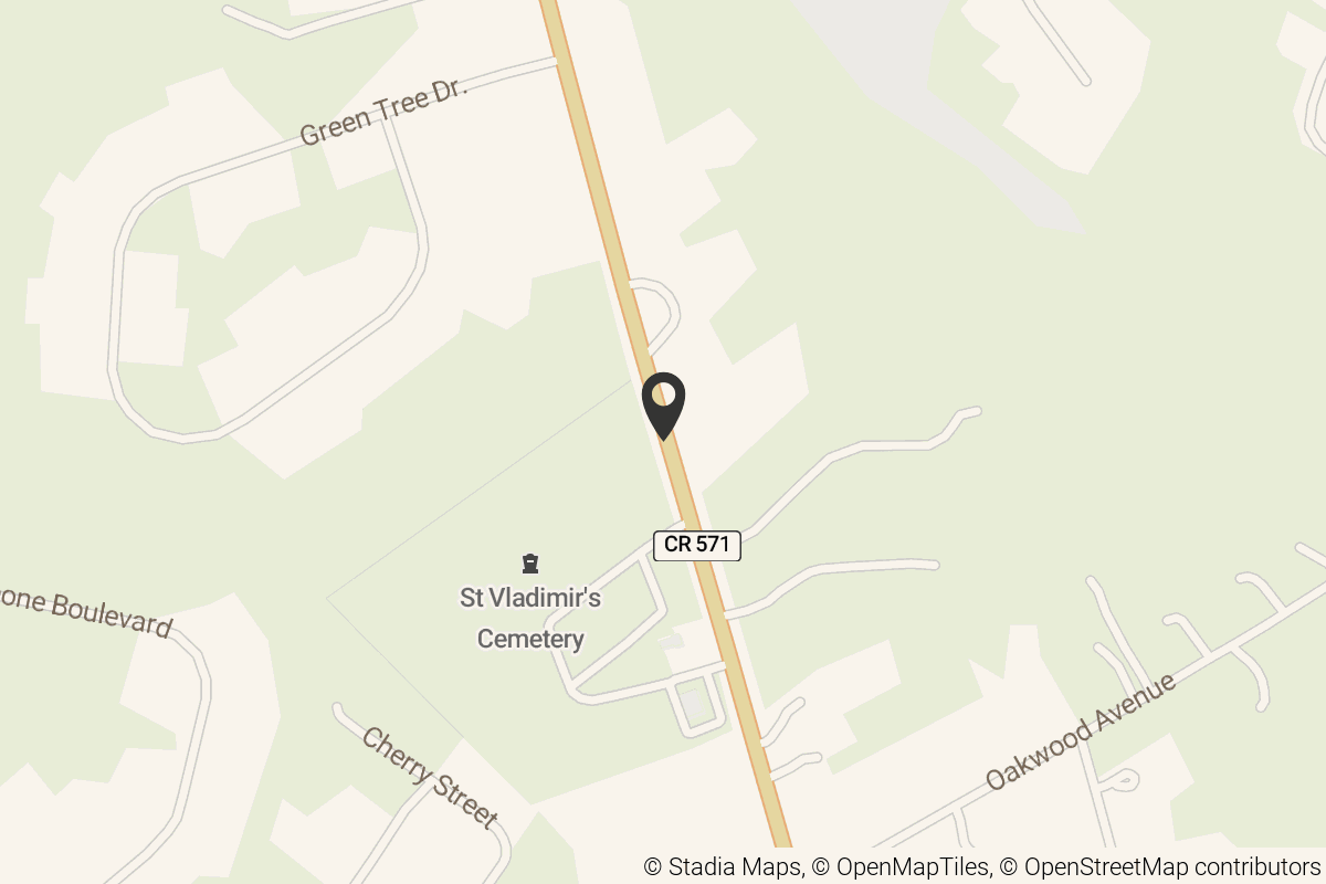 Map with location marker