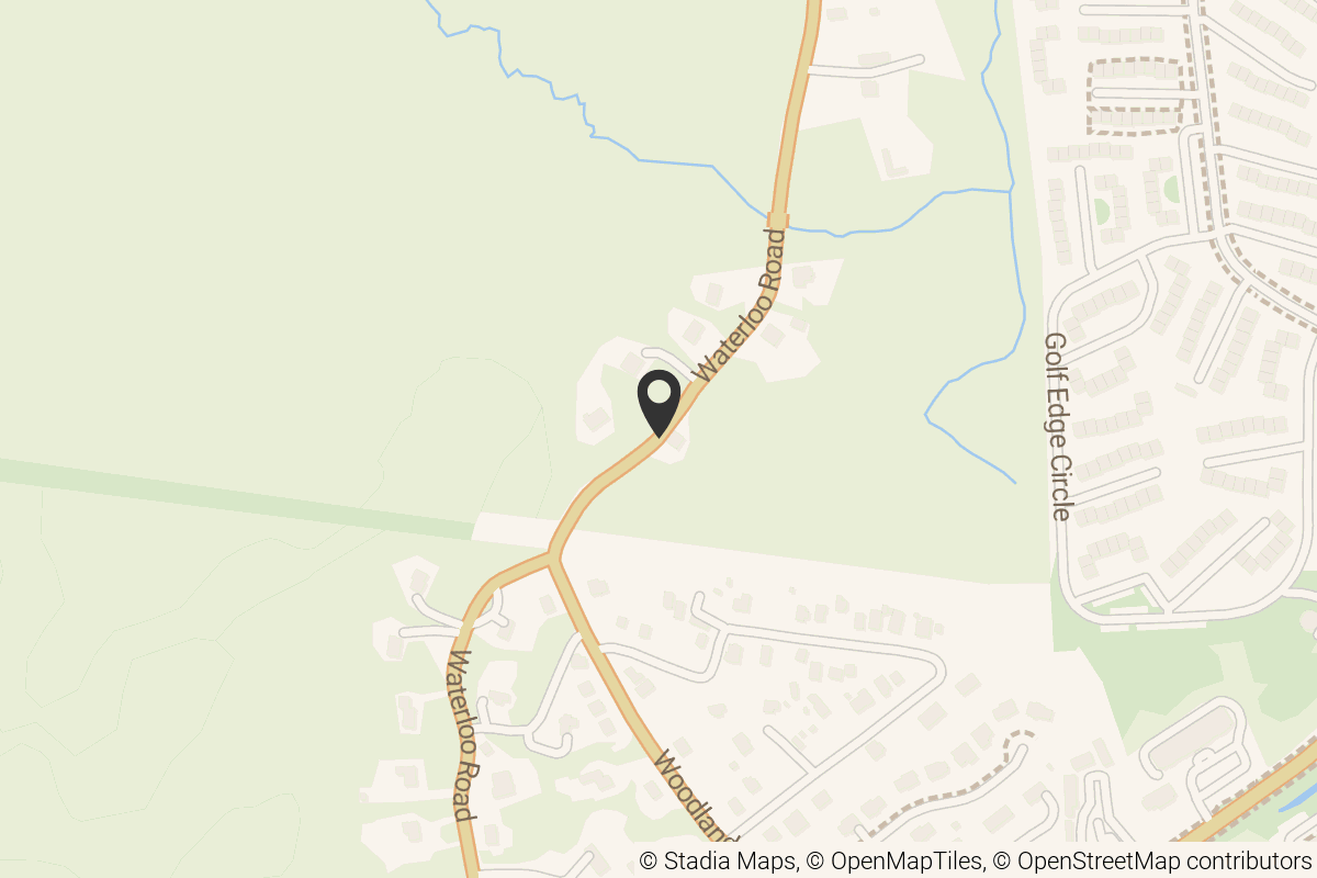 Map with location marker