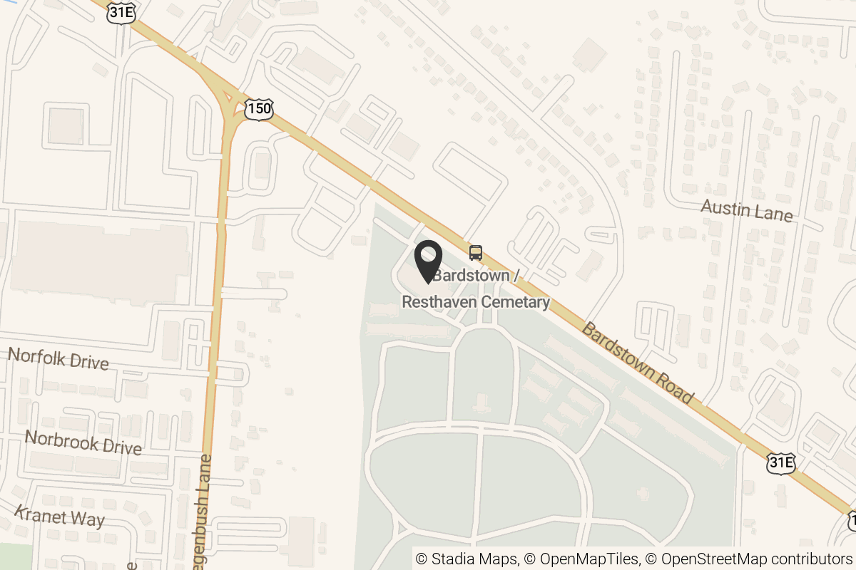 Map with location marker