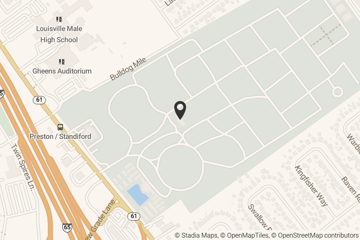 Map with location marker