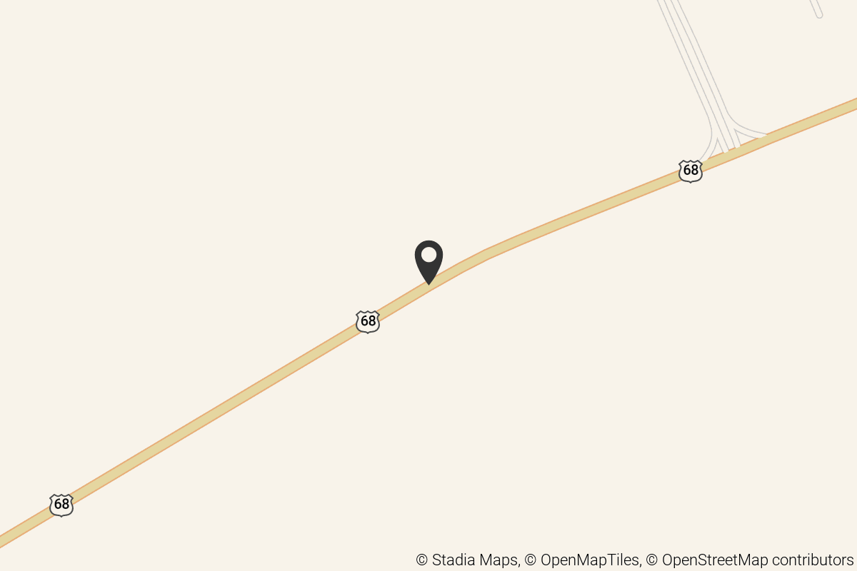 Map with location marker