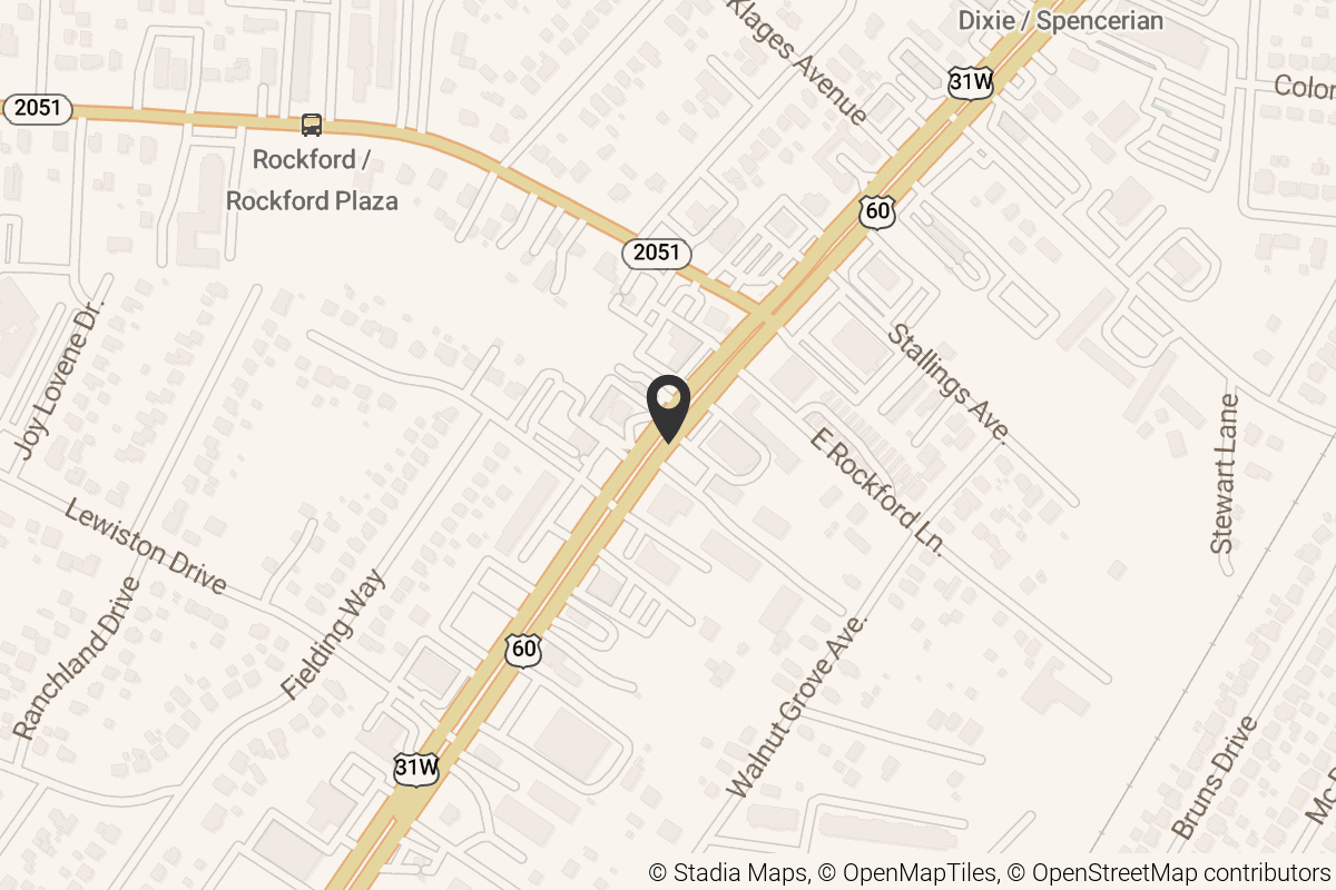 Map with location marker