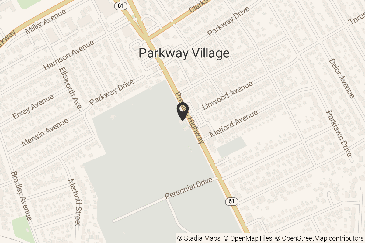 Map with location marker