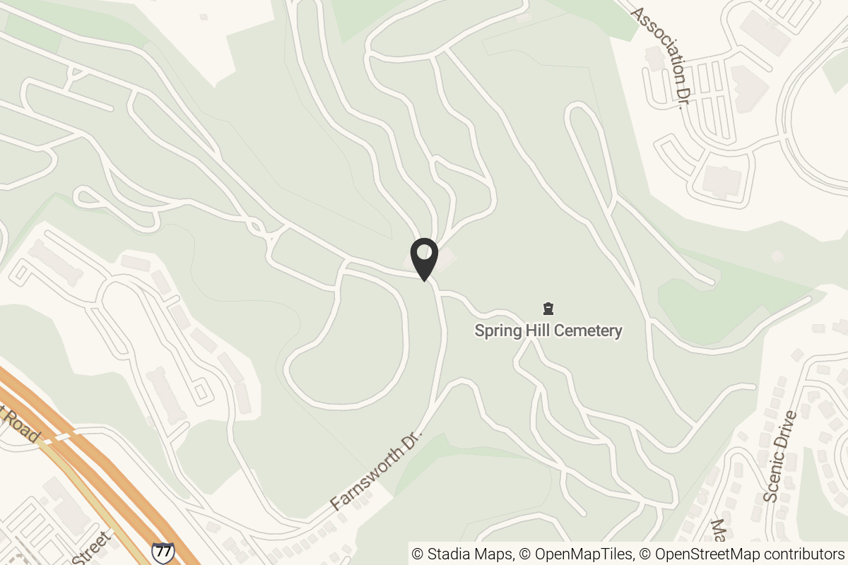 Map with location marker