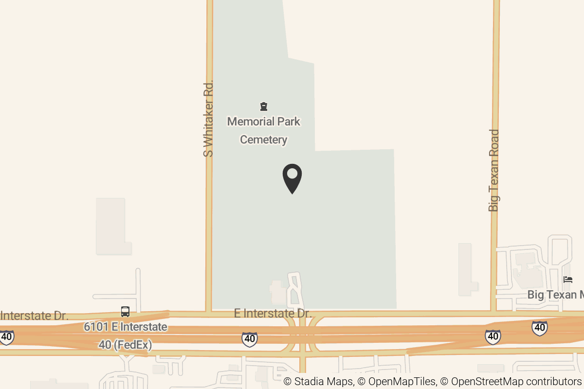 Map with location marker