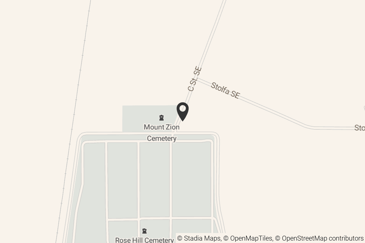 Map with location marker