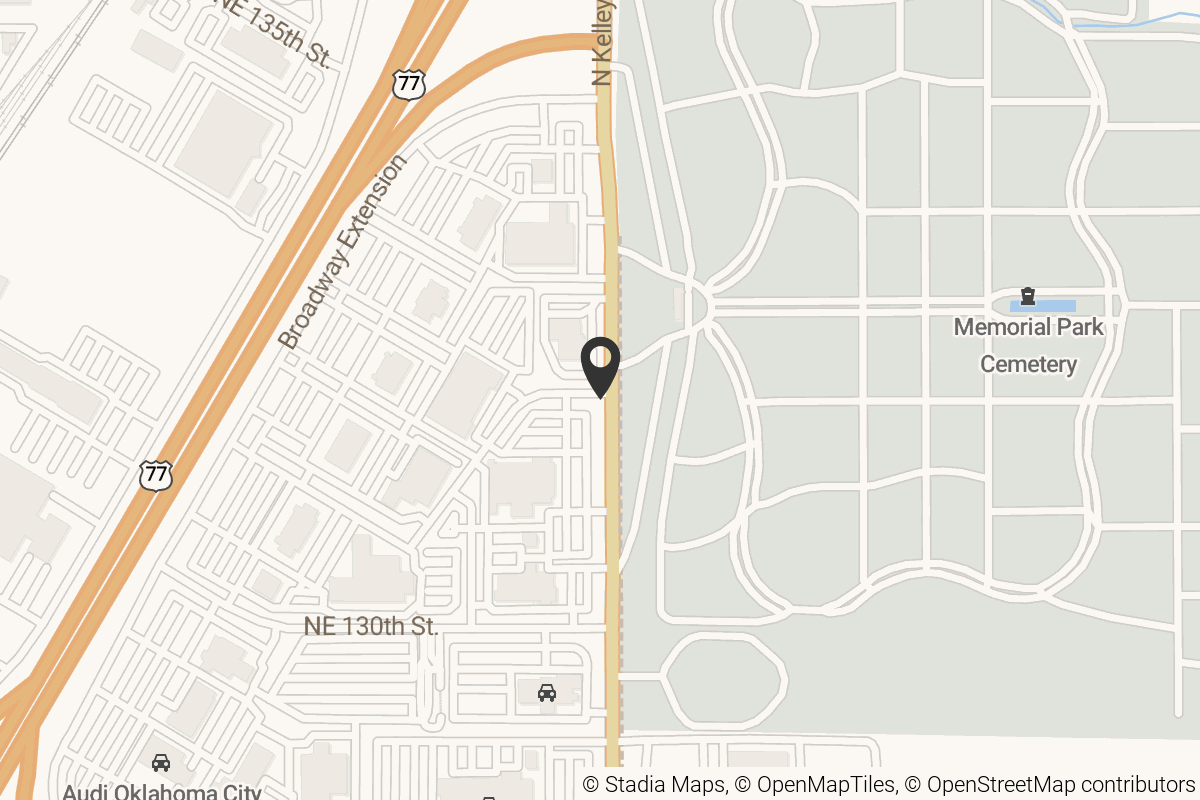 Map with location marker