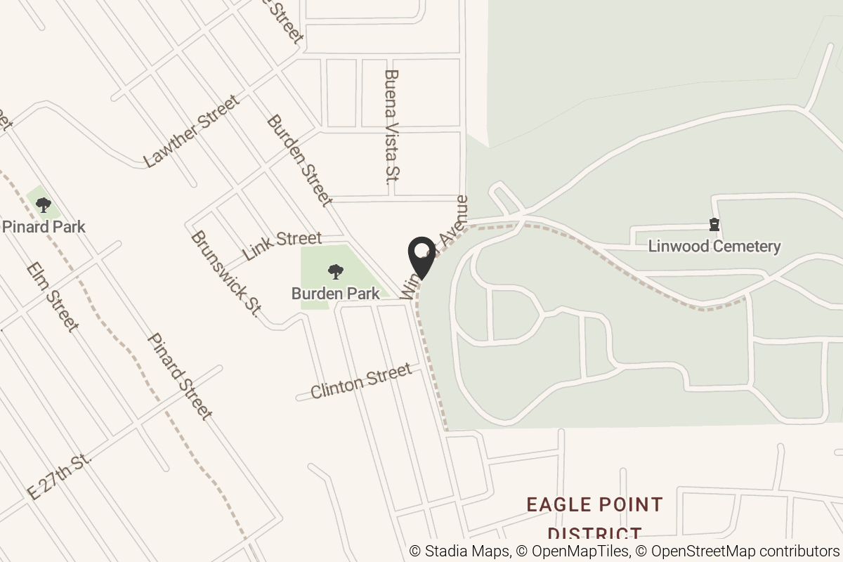 Map with location marker