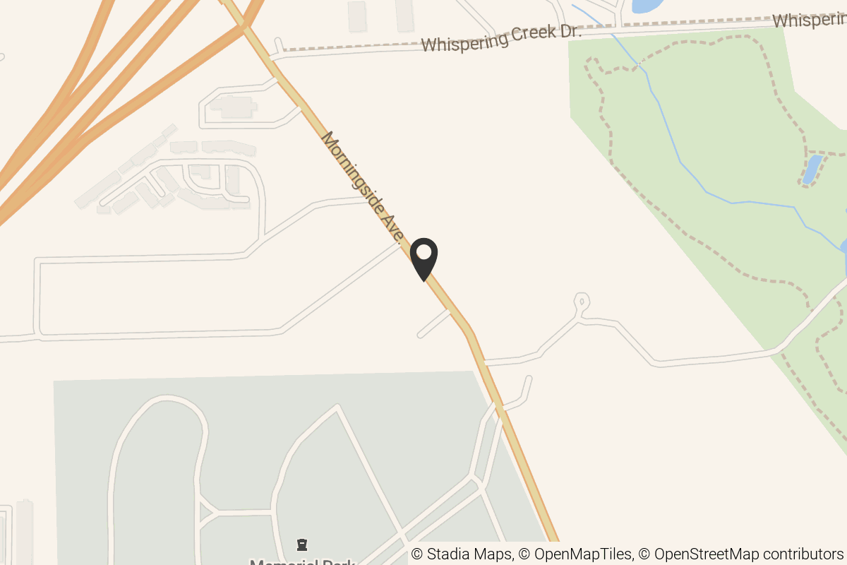 Map with location marker