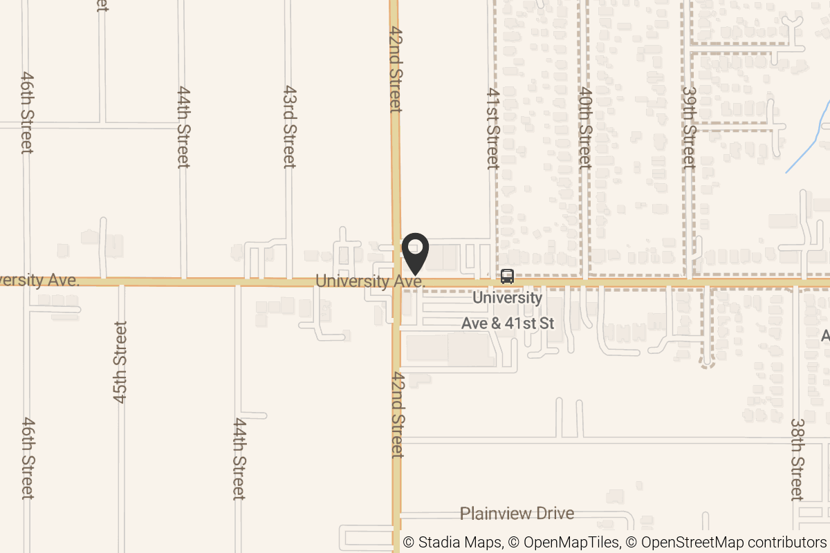 Map with location marker