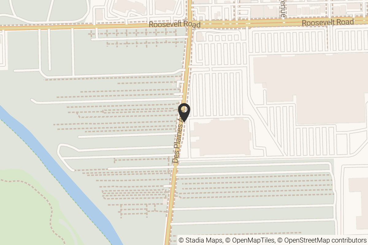 Map with location marker