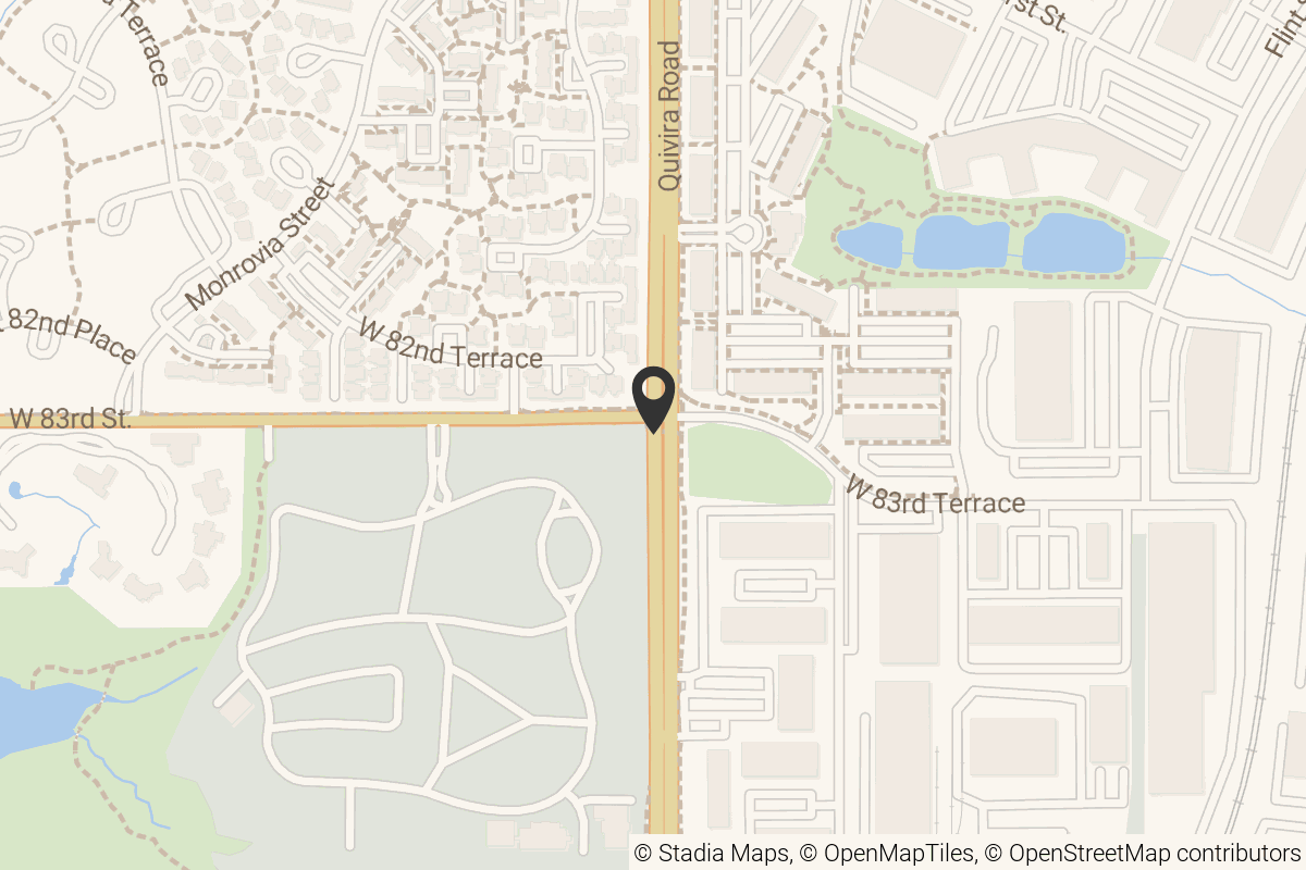 Map with location marker