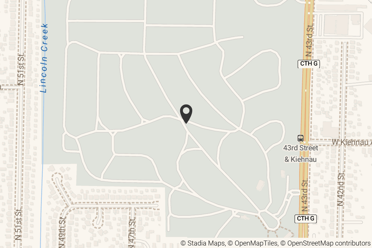 Map with location marker