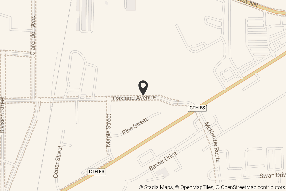 Map with location marker