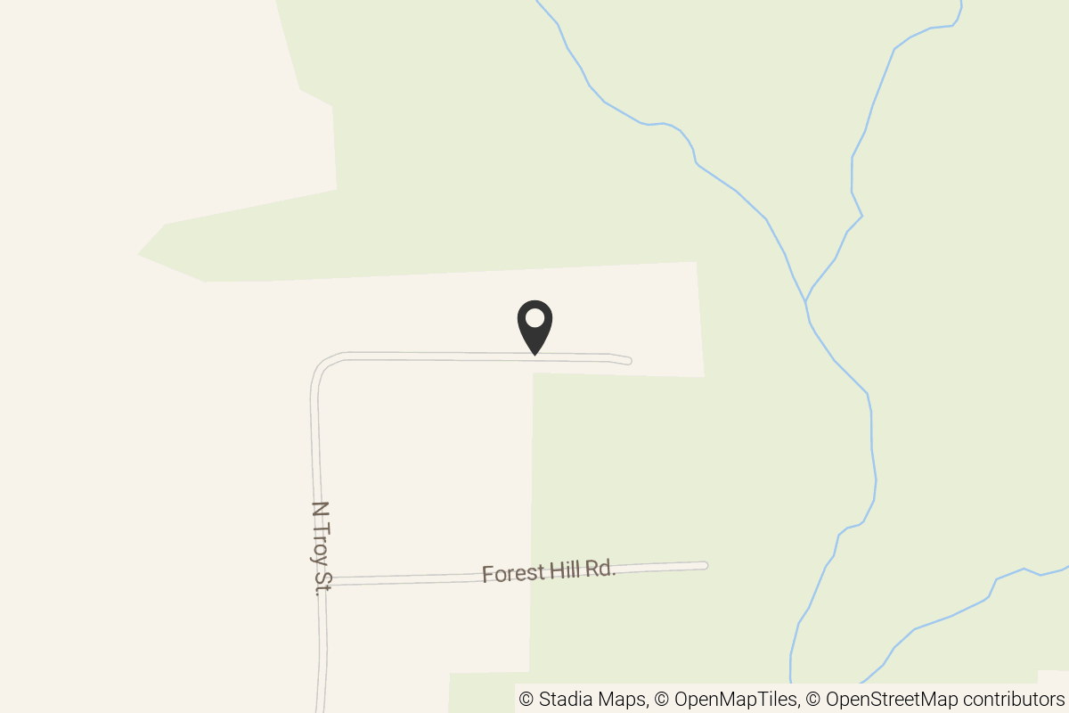 Map with location marker