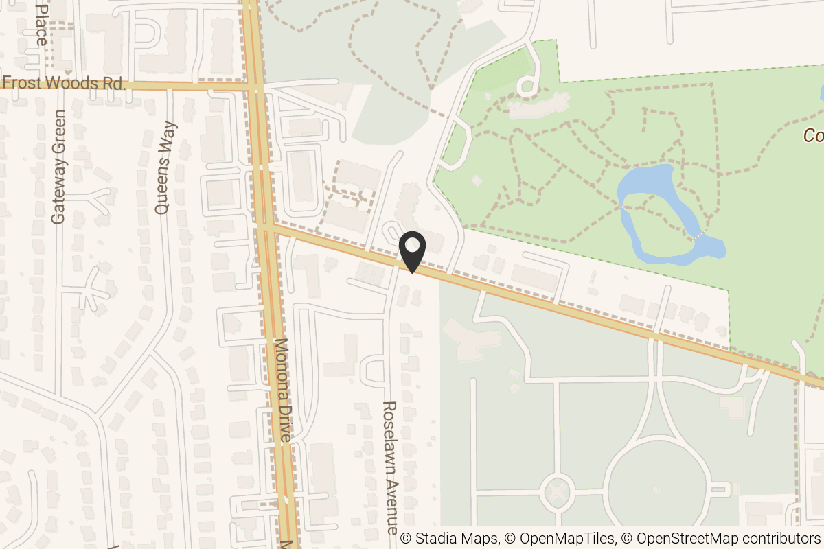 Map with location marker