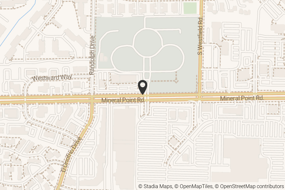 Map with location marker