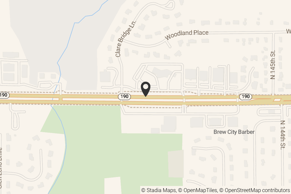 Map with location marker