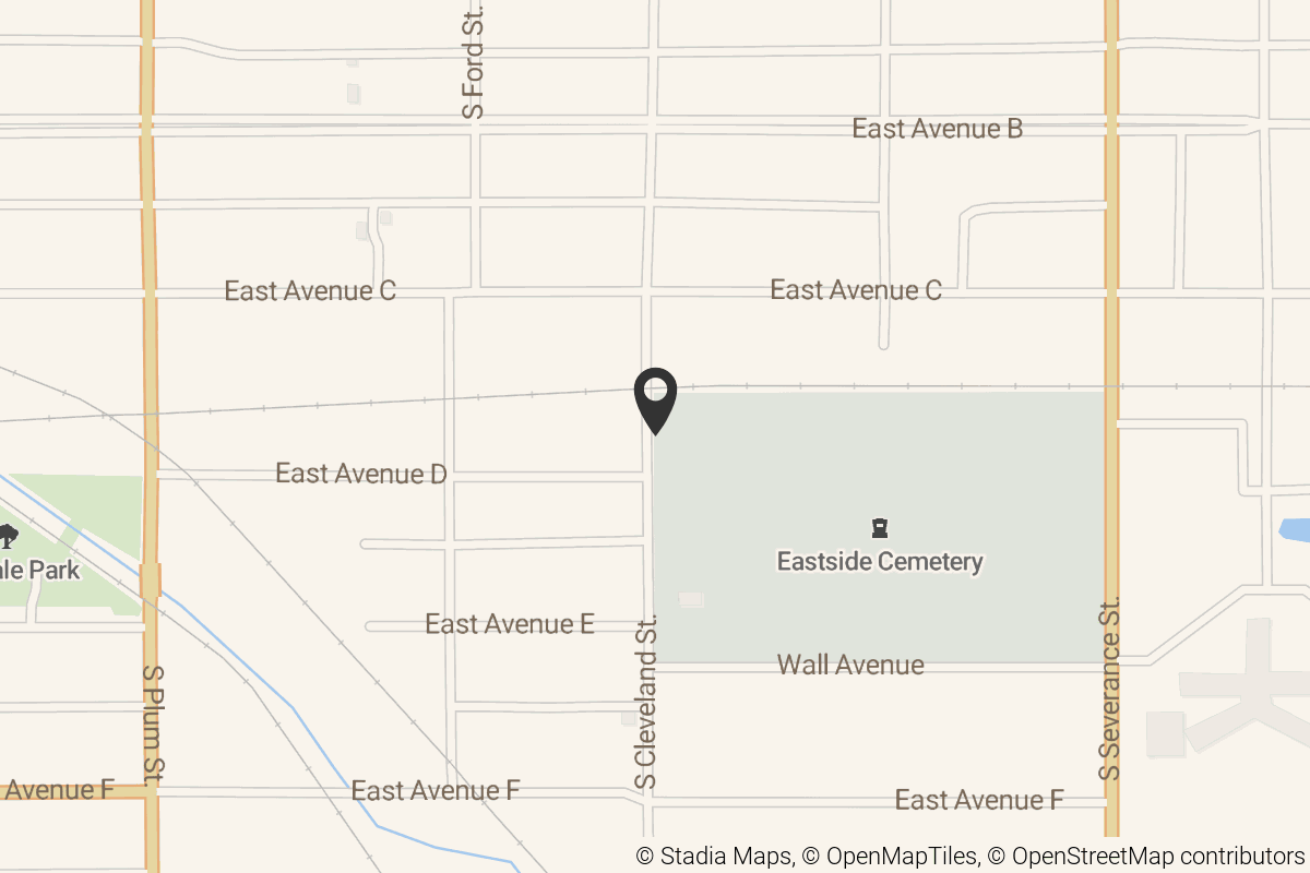 Map with location marker