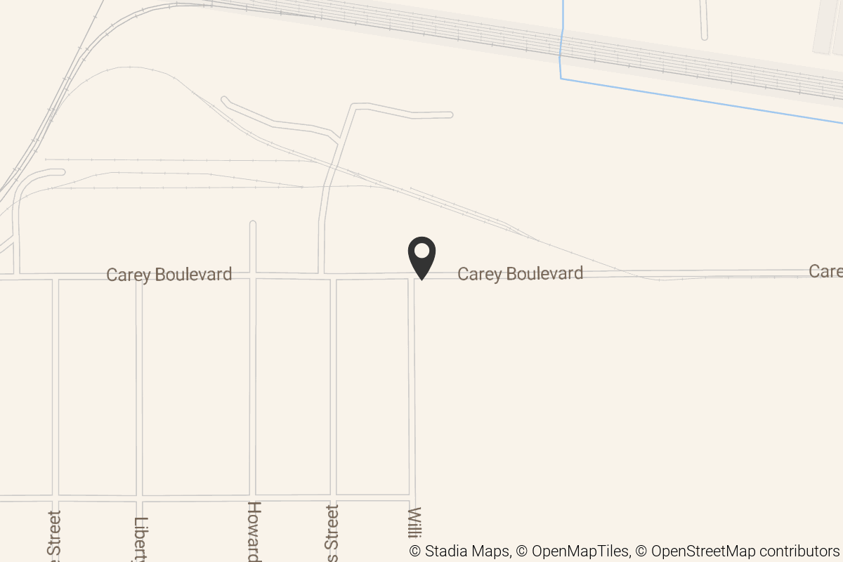 Map with location marker