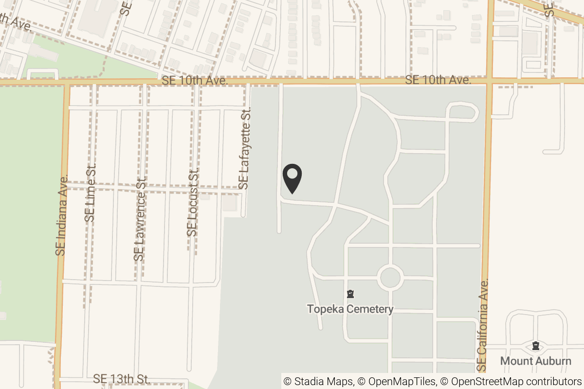 Map with location marker