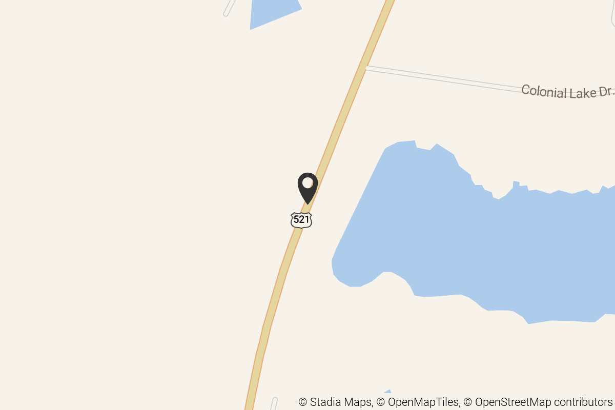 Map with location marker