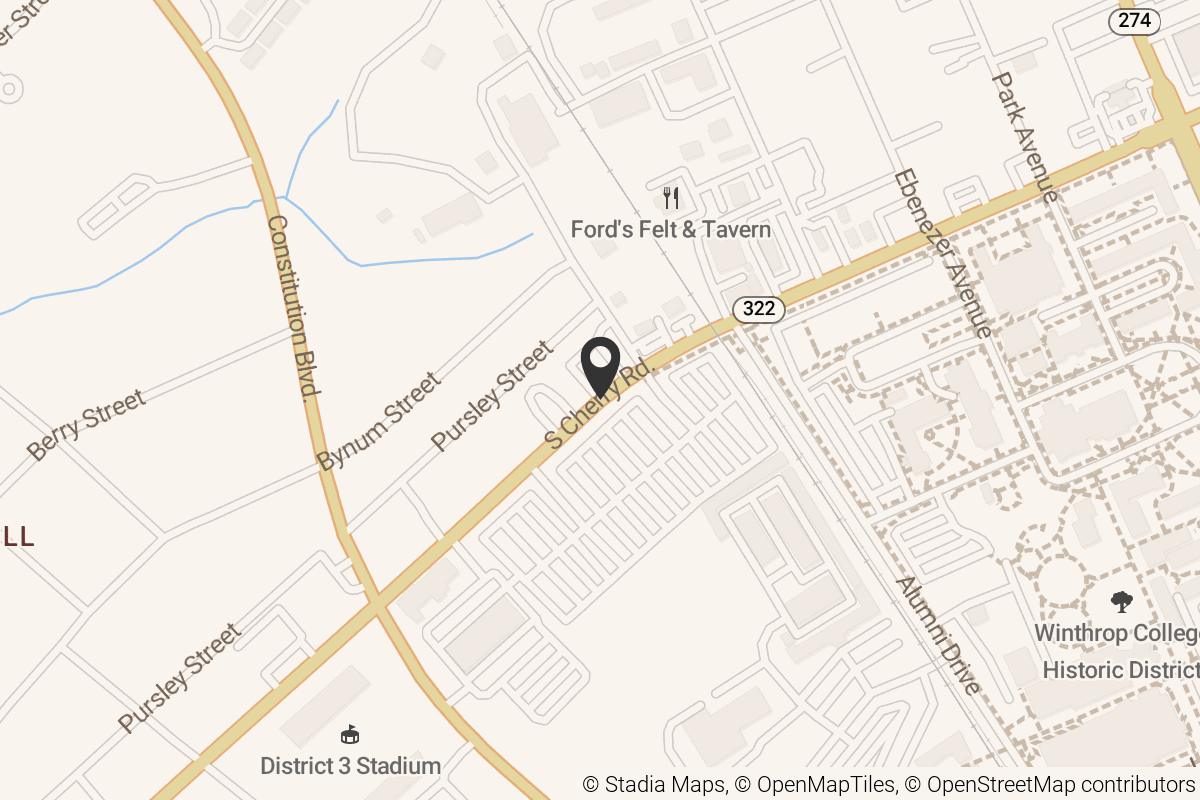 Map with location marker