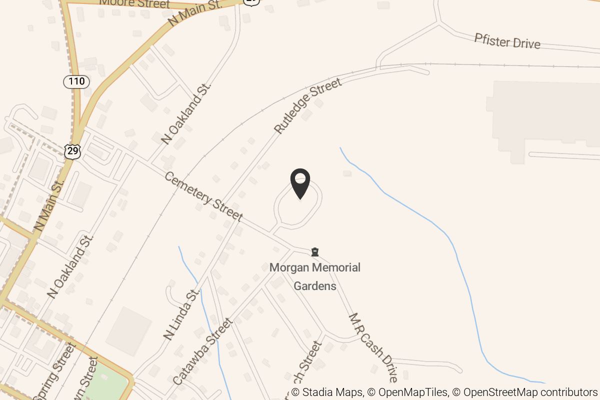 Map with location marker