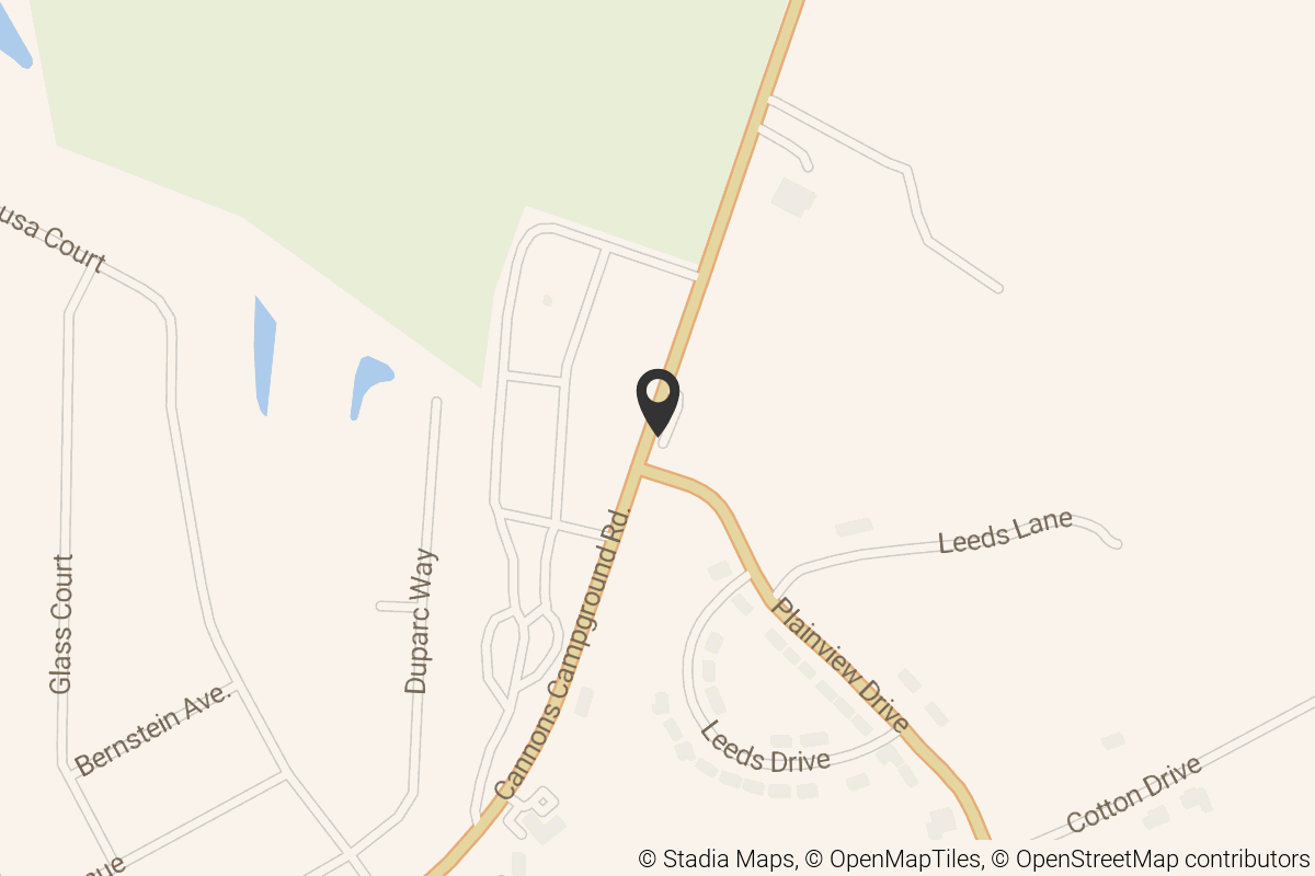 Map with location marker