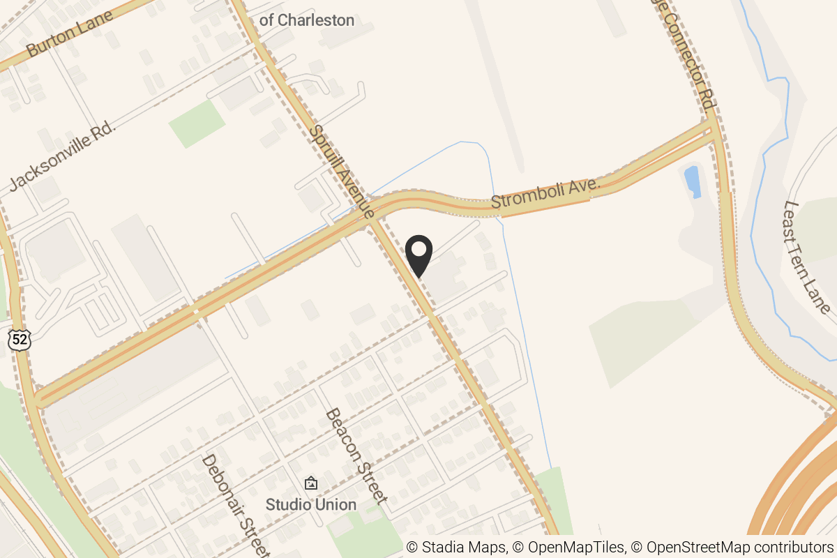 Map with location marker