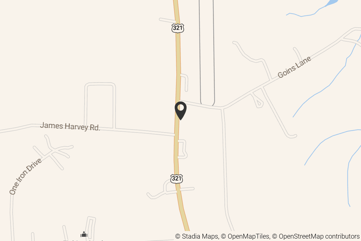 Map with location marker