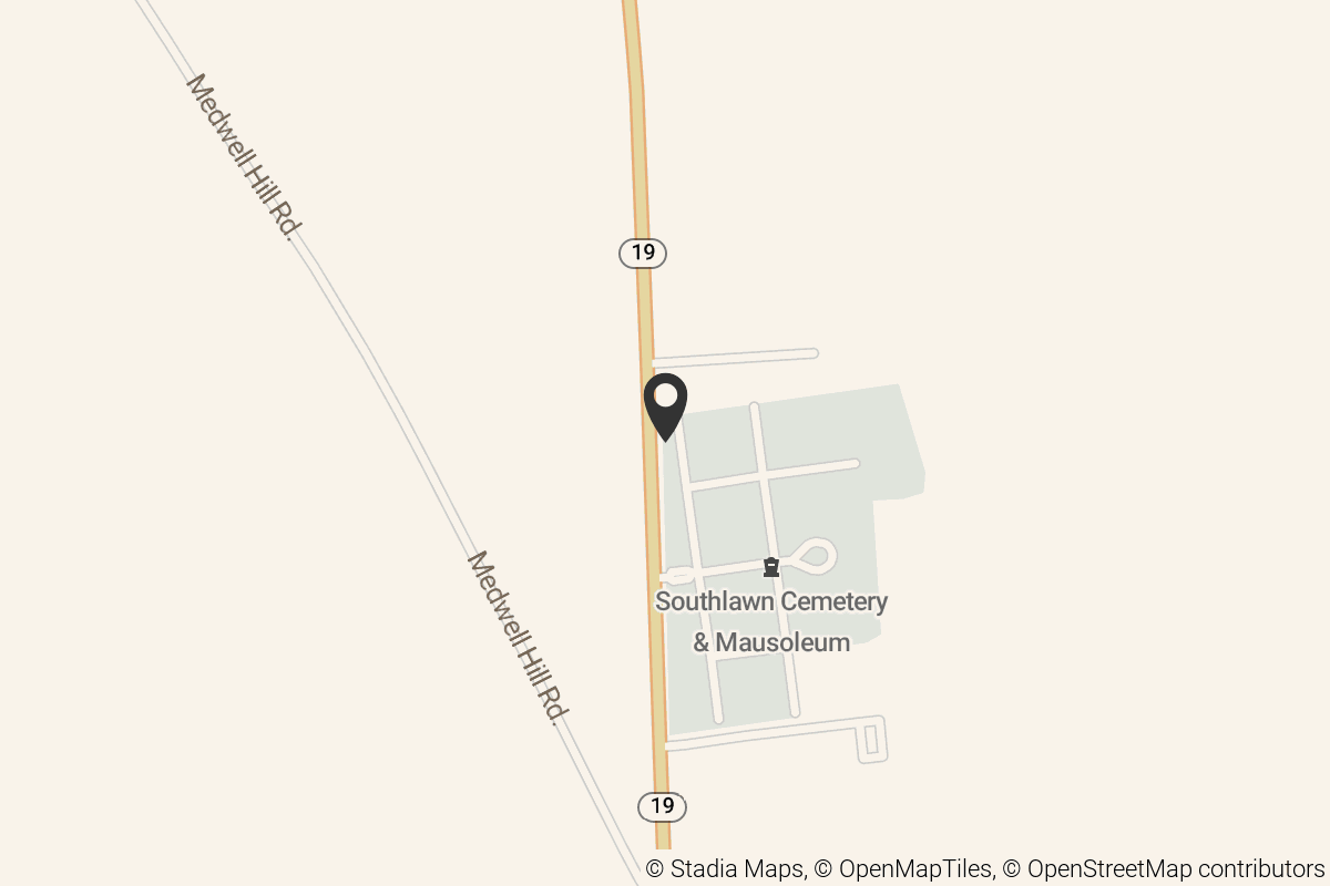 Map with location marker