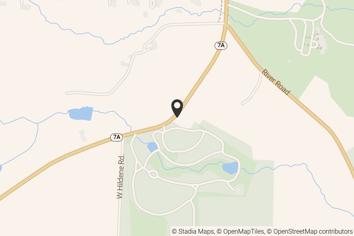 Map with location marker