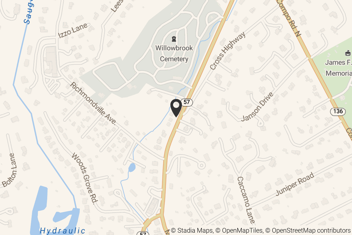 Map with location marker