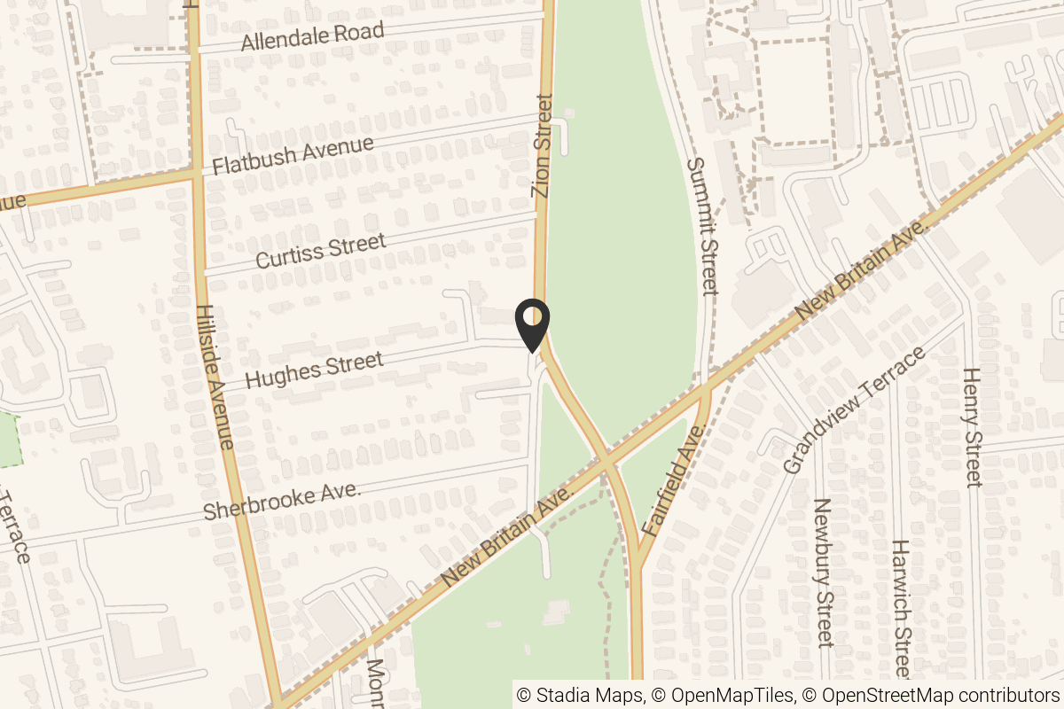 Map with location marker