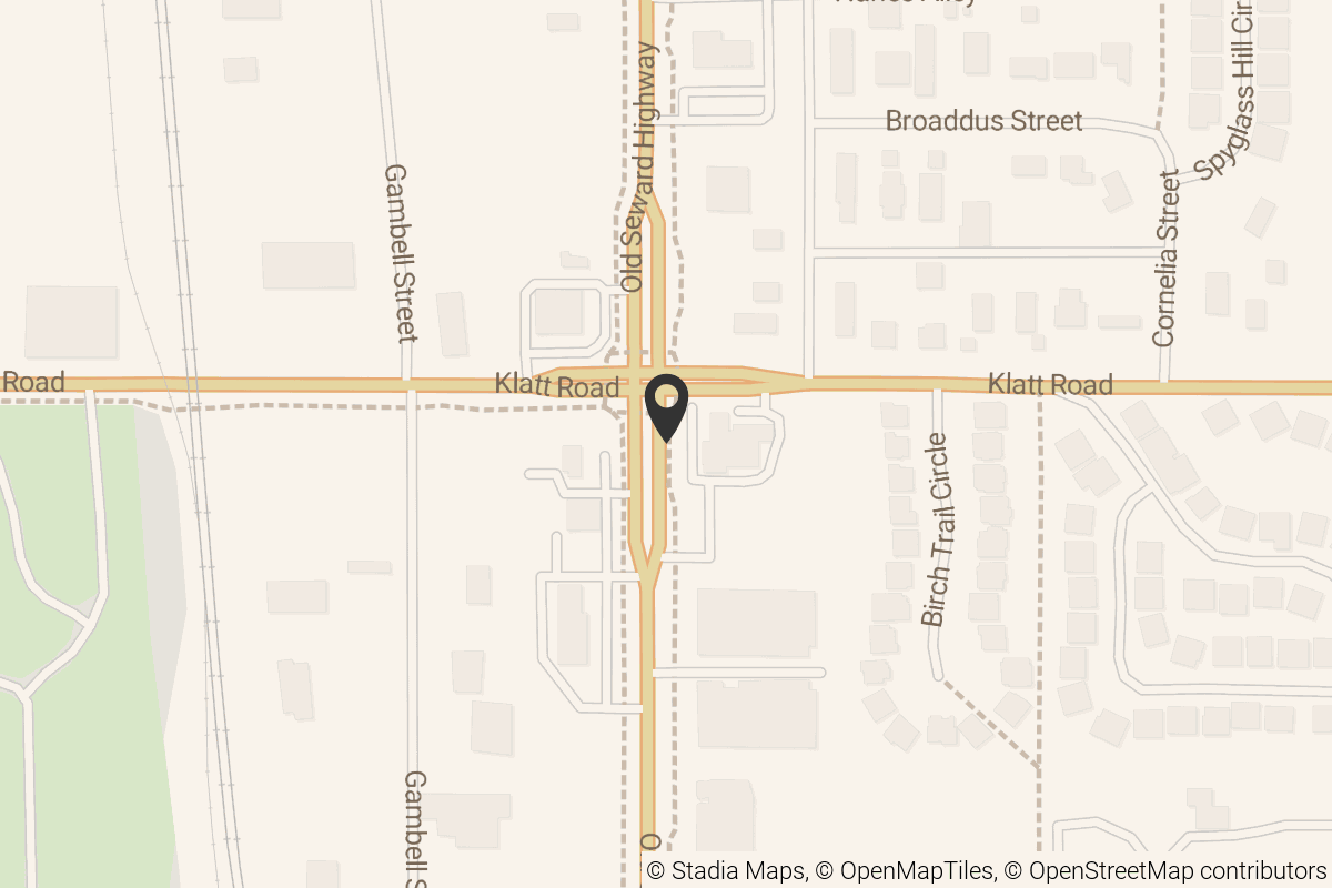 Map with location marker