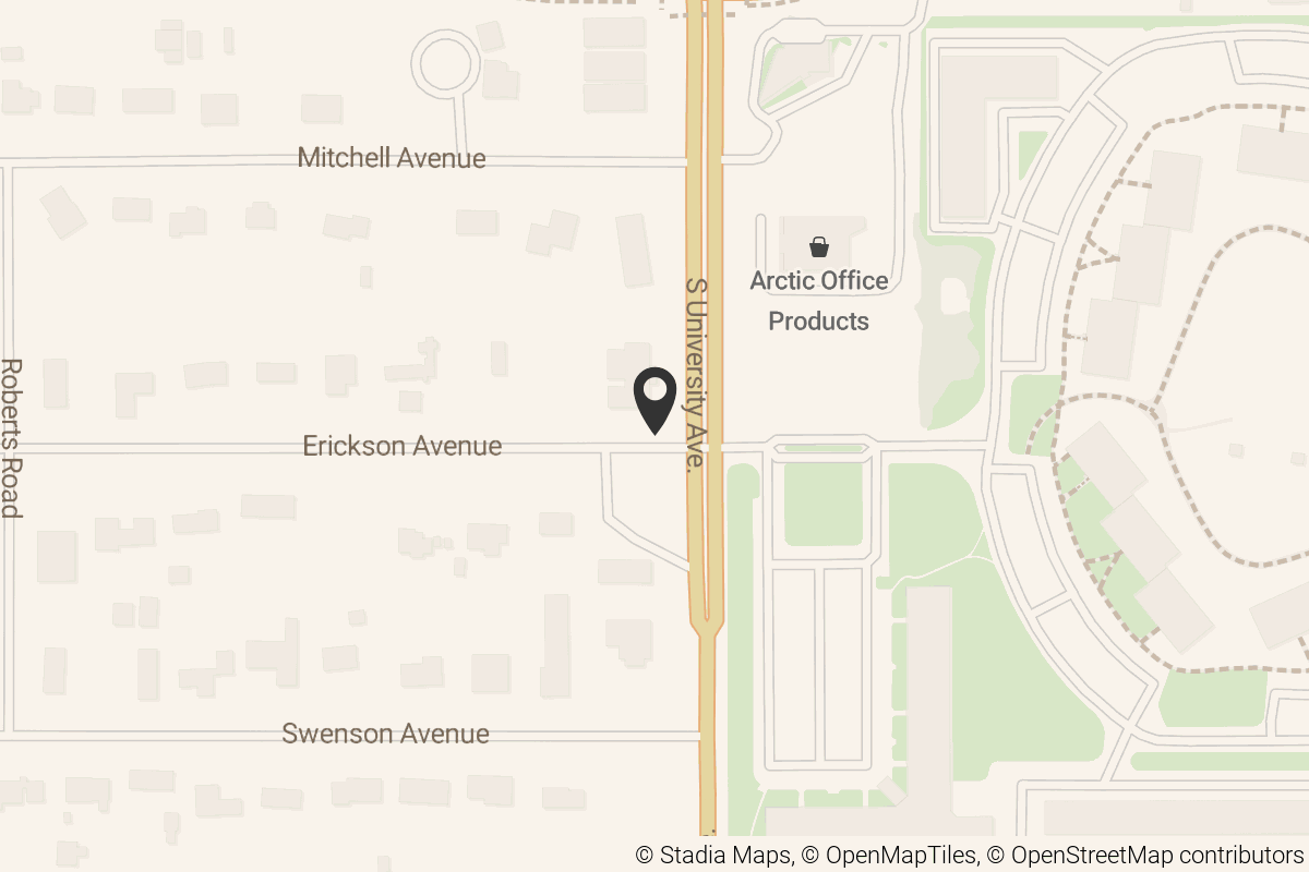 Map with location marker