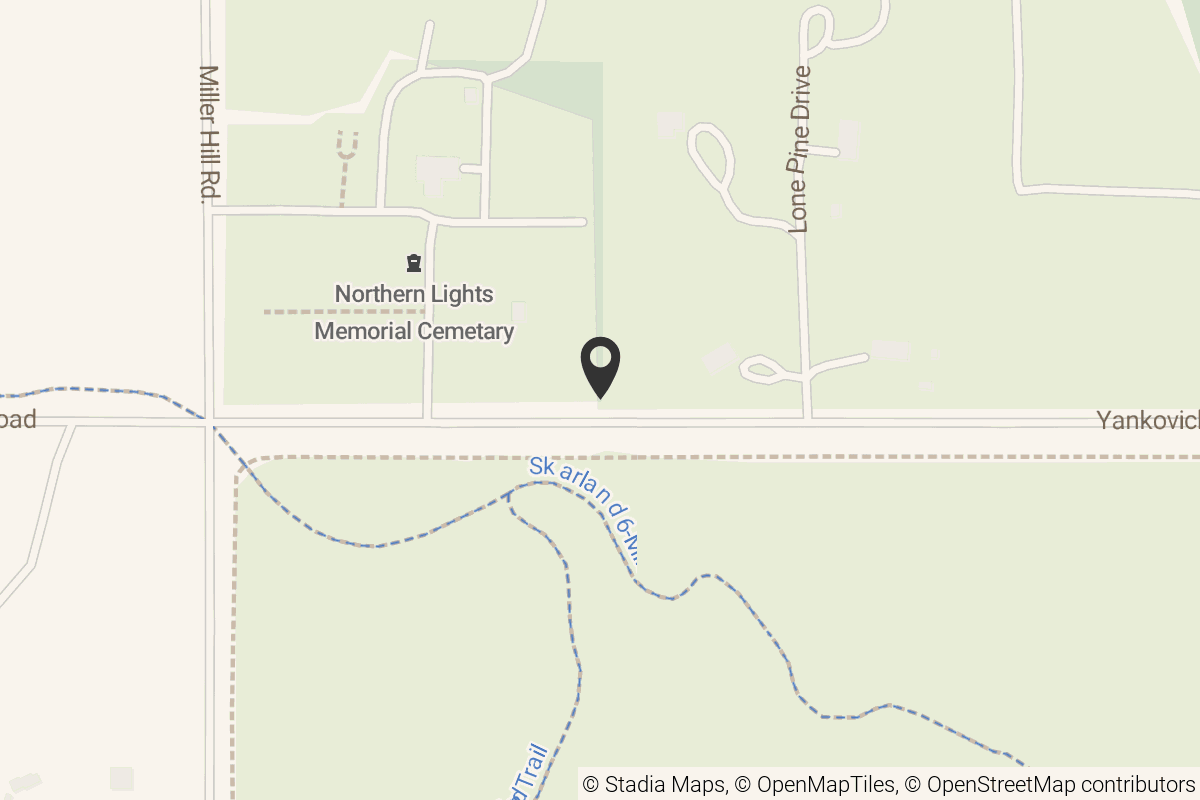 Map with location marker