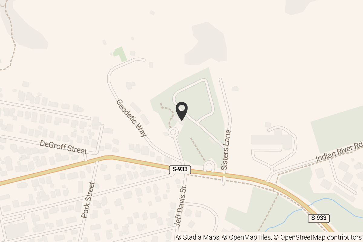 Map with location marker