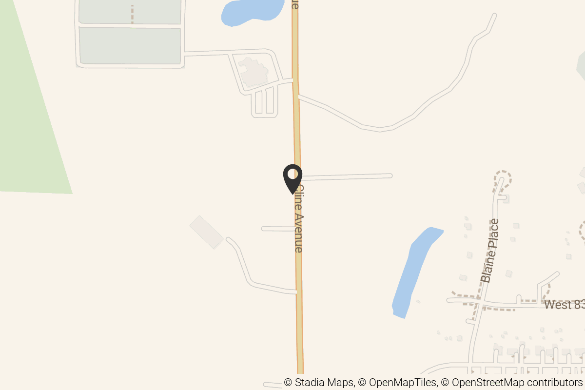 Map with location marker