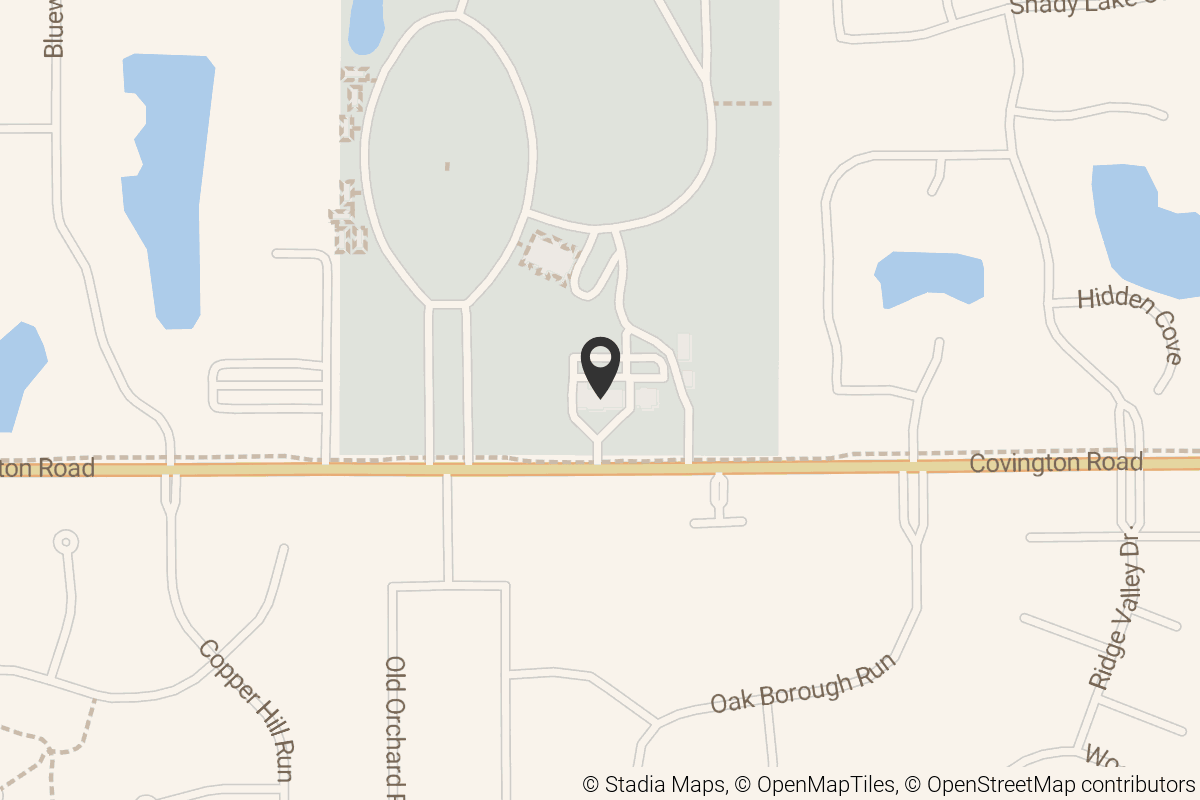 Map with location marker