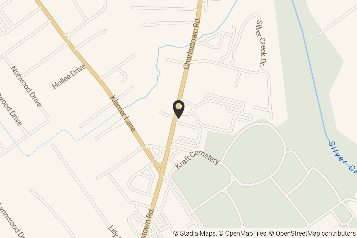 Map with location marker