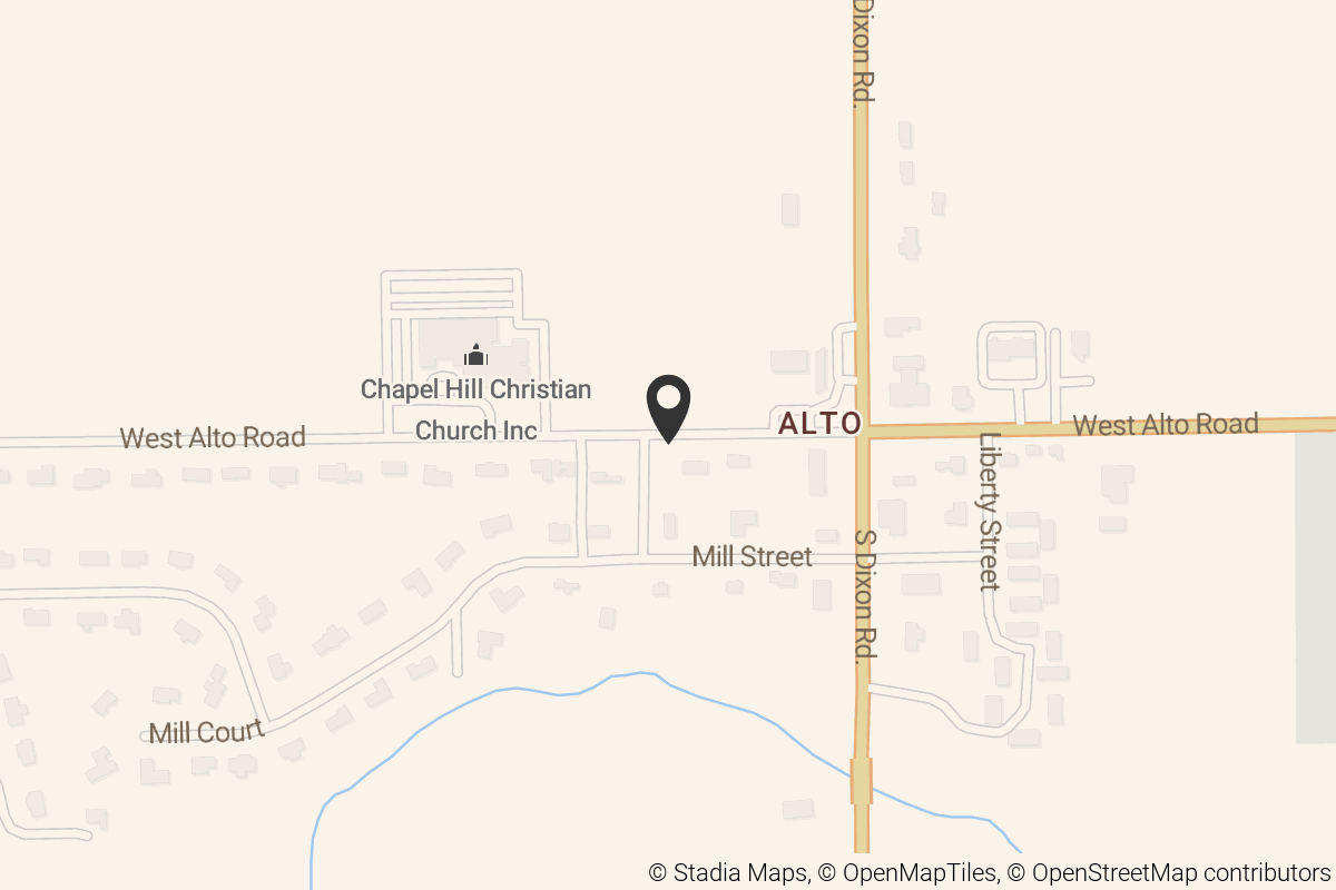 Map with location marker