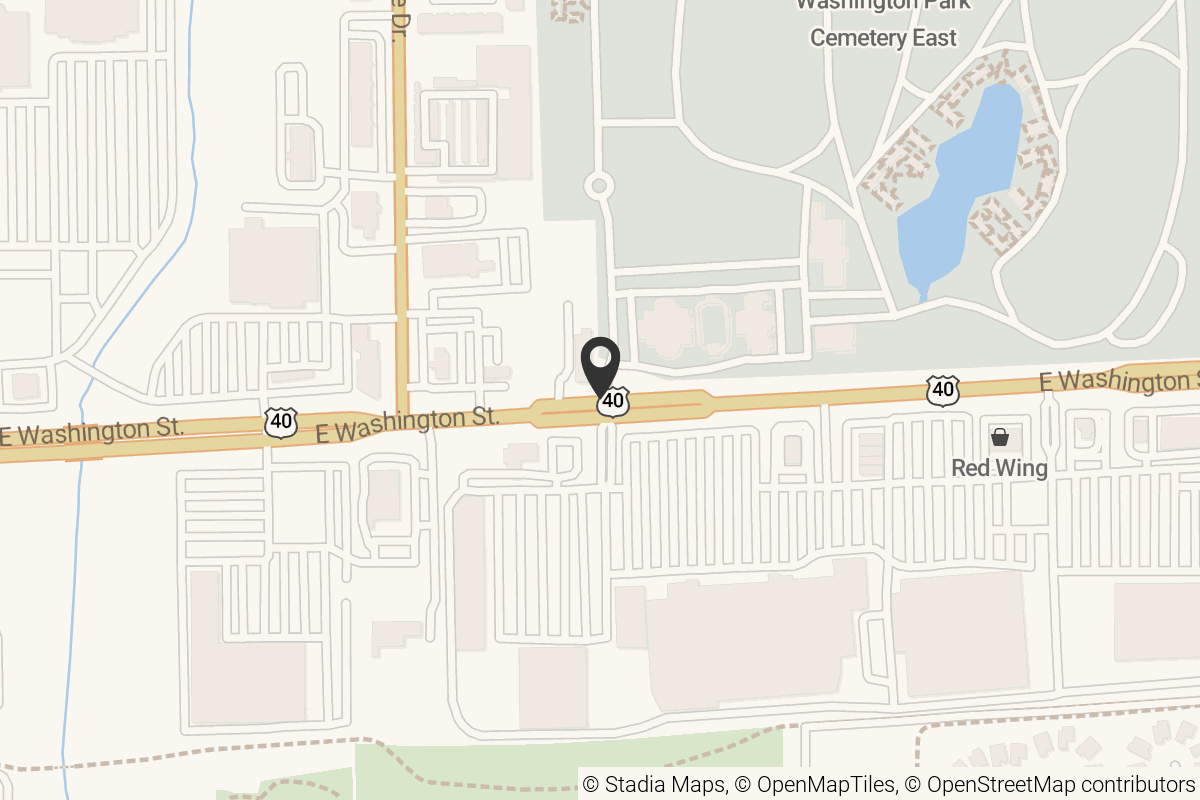 Map with location marker